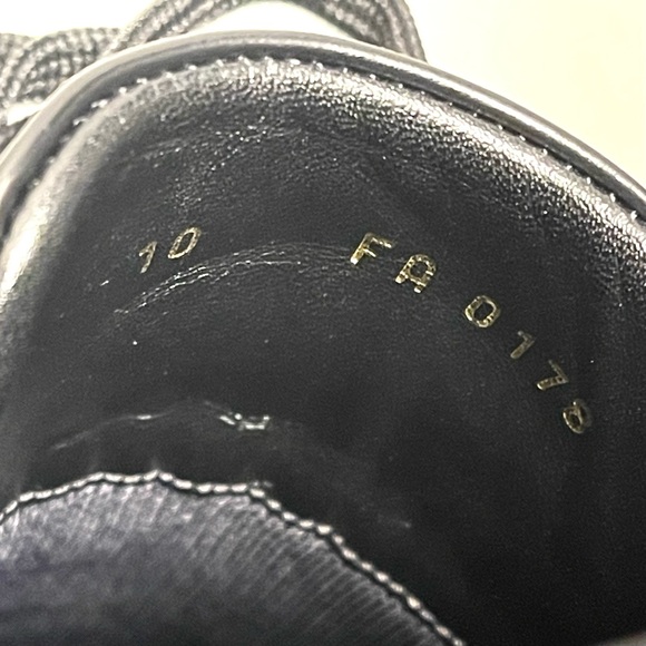 Louis Vuitton Beverly Hills Virgil Abloh Black Sneakers Size 10 Fits 11.5 US - Picture 7 of 8